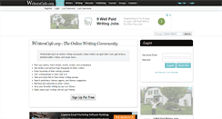 Desktop Screenshot of mail.writerscafe.org