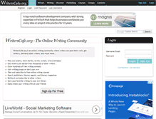 Tablet Screenshot of mail.writerscafe.org